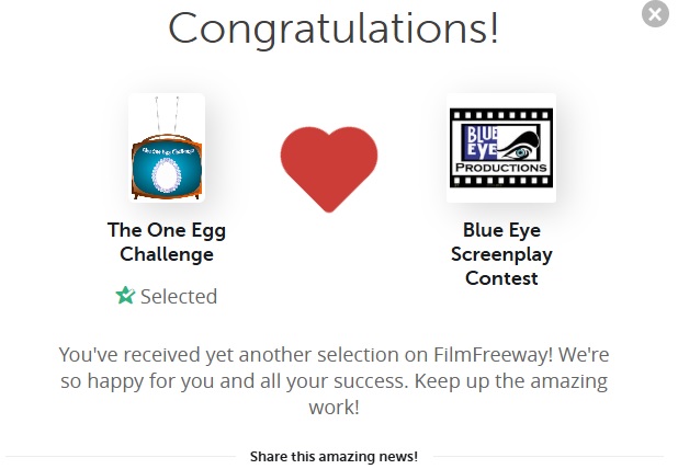Blue Eye Screenplay Contest